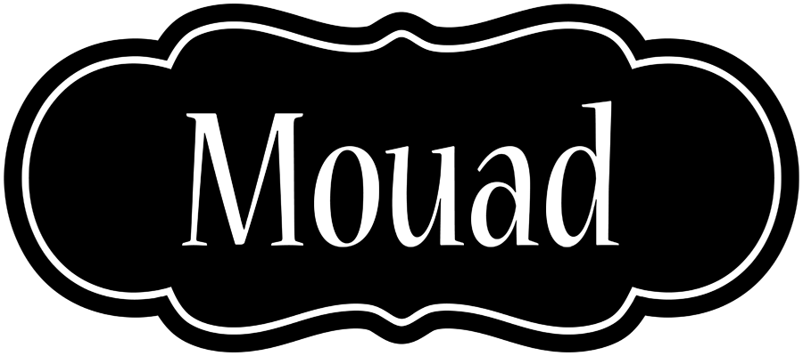 Mouad welcome logo