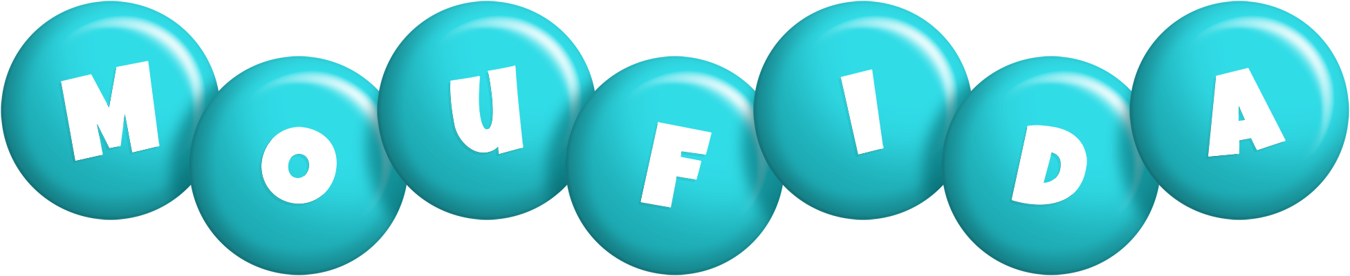 Moufida candy-azur logo