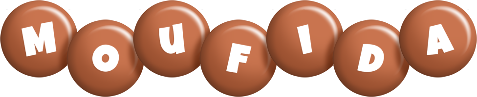 Moufida candy-brown logo