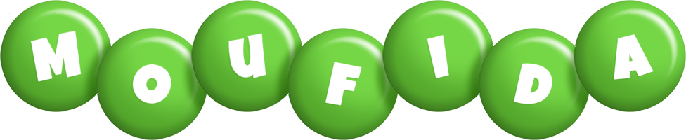 Moufida candy-green logo