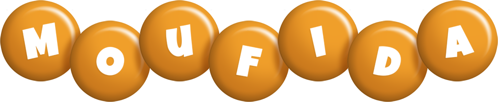 Moufida candy-orange logo