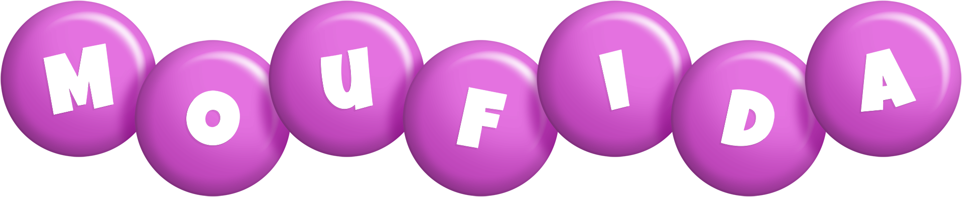 Moufida candy-purple logo