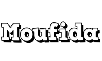 Moufida snowing logo