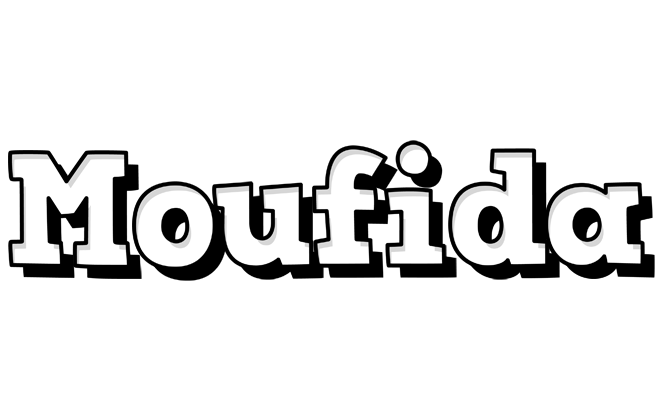 Moufida snowing logo
