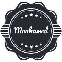 Mouhamed badge logo