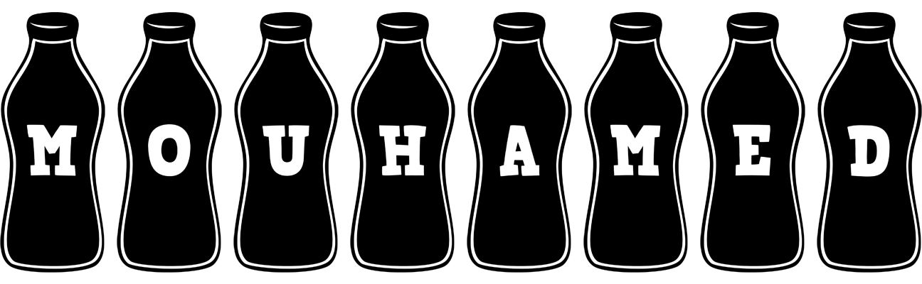 Mouhamed bottle logo