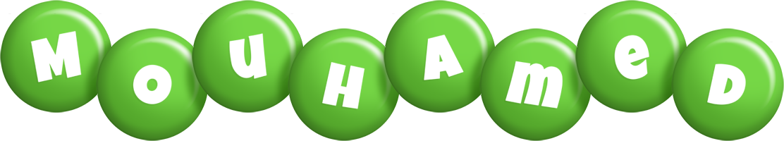 Mouhamed candy-green logo