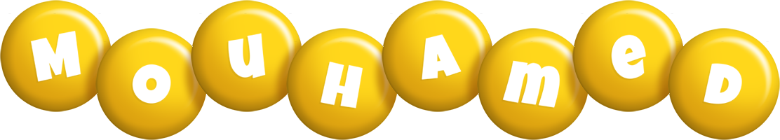 Mouhamed candy-yellow logo