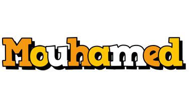 Mouhamed cartoon logo