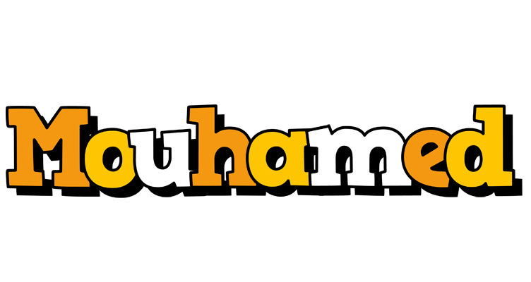 Mouhamed cartoon logo