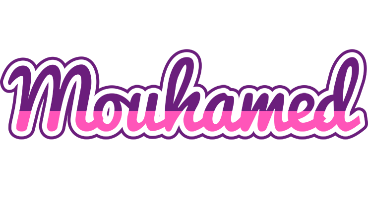 Mouhamed cheerful logo