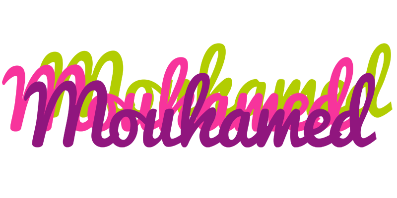 Mouhamed flowers logo