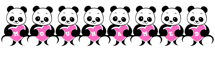 Mouhamed love-panda logo