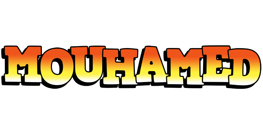 Mouhamed sunset logo