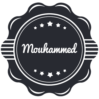 Mouhammed badge logo