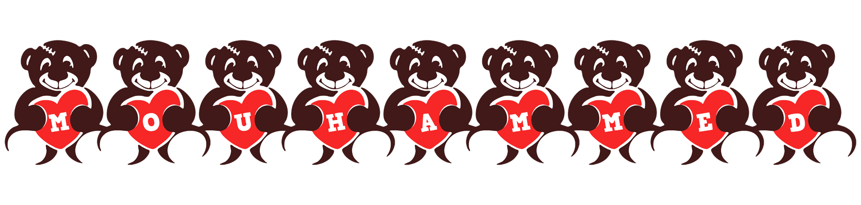 Mouhammed bear logo