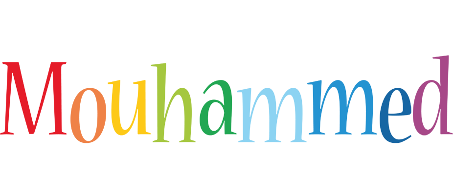 Mouhammed birthday logo