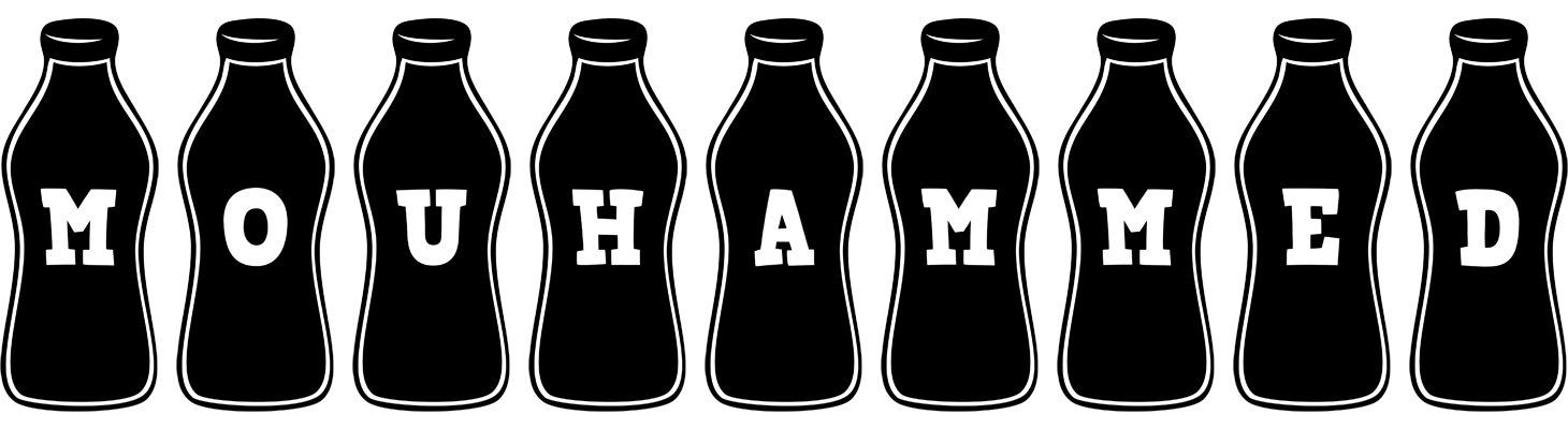 Mouhammed bottle logo