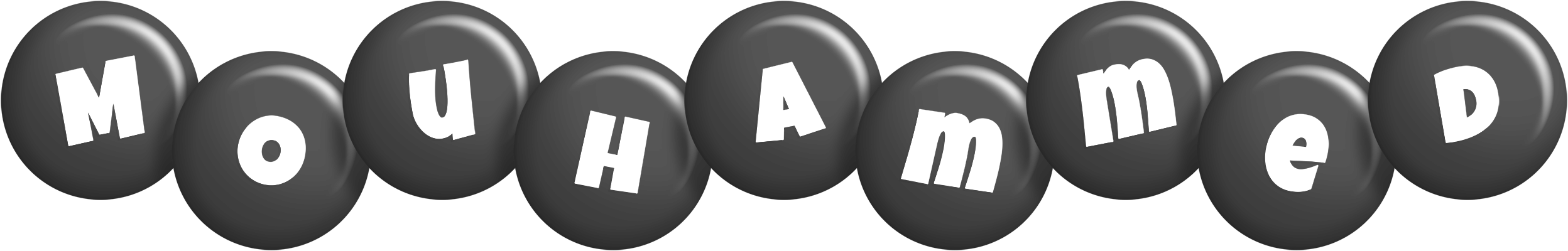Mouhammed candy-black logo