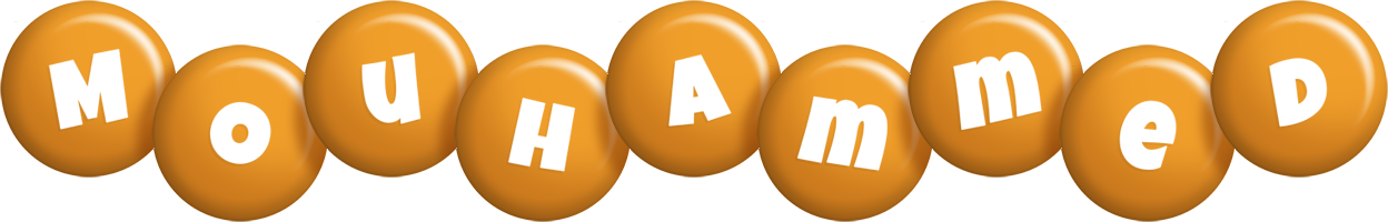 Mouhammed candy-orange logo