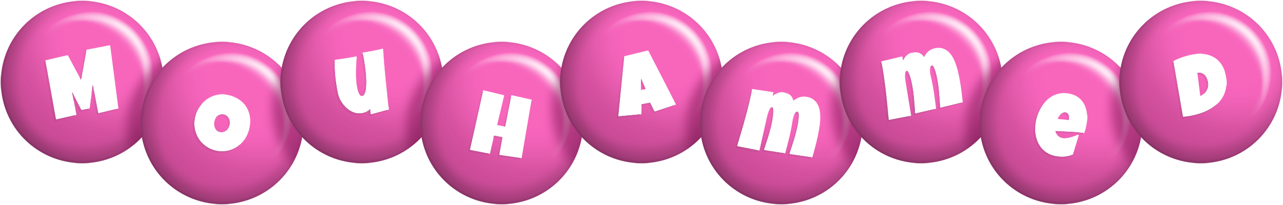 Mouhammed candy-pink logo