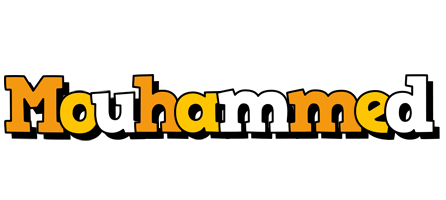 Mouhammed cartoon logo