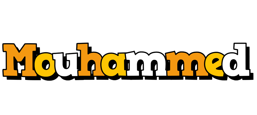 Mouhammed cartoon logo