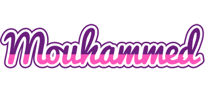 Mouhammed cheerful logo