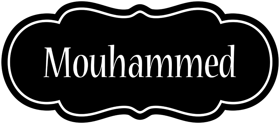 Mouhammed welcome logo
