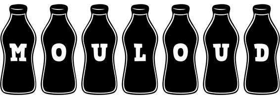 Mouloud bottle logo