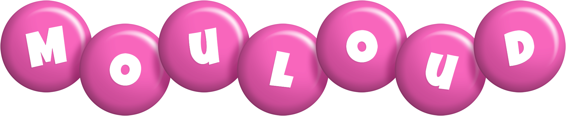 Mouloud candy-pink logo