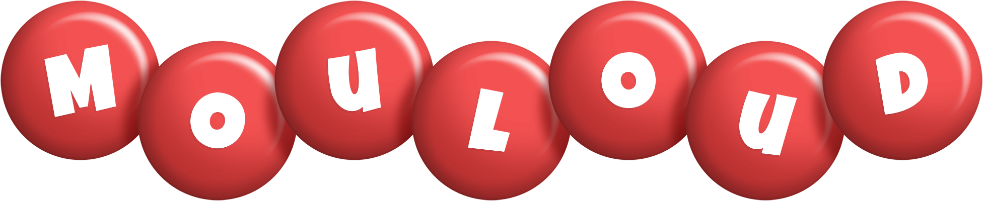 Mouloud candy-red logo