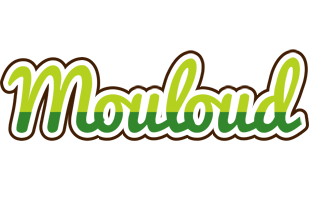 Mouloud golfing logo