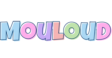 Mouloud pastel logo