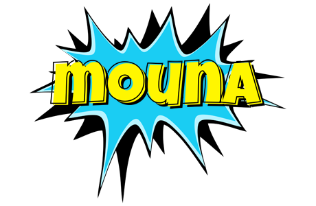 Mouna amazing logo