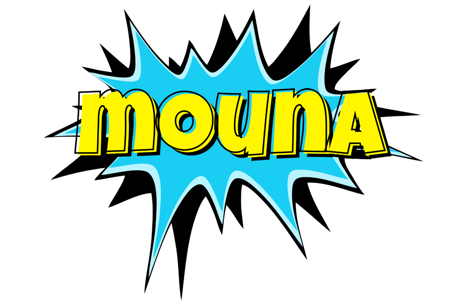 Mouna amazing logo