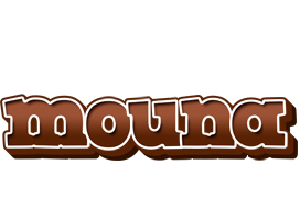 Mouna brownie logo