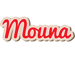 Mouna chocolate logo