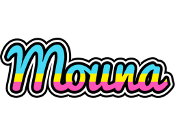 Mouna circus logo