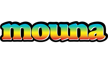 Mouna color logo