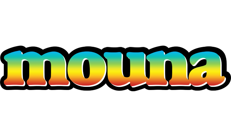 Mouna color logo