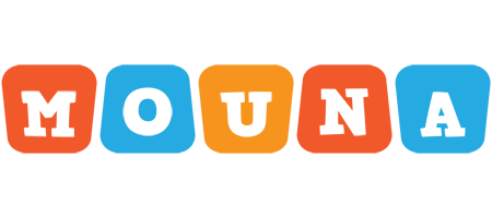 Mouna comics logo