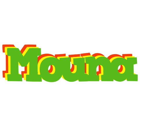 Mouna crocodile logo