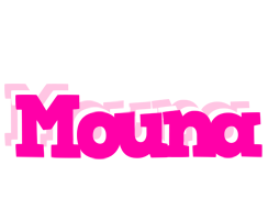 Mouna dancing logo