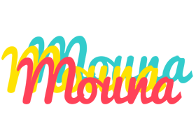 Mouna disco logo