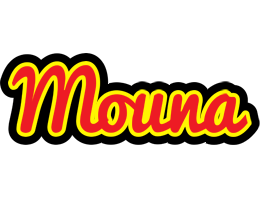 Mouna fireman logo