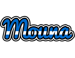 Mouna greece logo