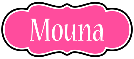 Mouna invitation logo