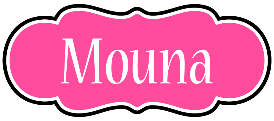 Mouna invitation logo