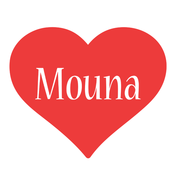 Mouna love logo